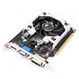 Colorful 1024MB NVIDIA GeForce GT 730 GPU 1GB 64bit DVI+VGA+HDMI Port DDR3 PCI-E X8 2.0 Video Graphics Card with Cooling Fan