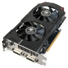 Colorful 2048MB NVIDIA GeForce GTX 750Ti GPU 2GB 128bit 2*DVI+miniHDMI Port DDR5 PCI-E X16 3.0 Video Graphics Card with Dual Cooling Fan