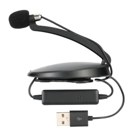 USB 2.0 Mini Omnidirectional Desktop Tie-clip Condenser Microphone Mic Recording with Foldable Stand for Skype PC Laptop Computer Singing