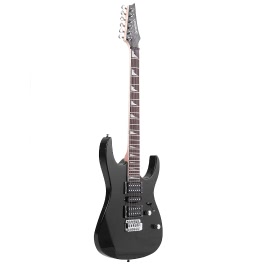 ammoon 38″ Electric Guitar 6 String Solid Wood Basswood Body Maple Neck Rosewood Fretboard 24 Frets with 6.35mm Cable