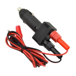 Jtron 12V 10A Car Cigarette Lighter Plug with Power Wiring Cable Black