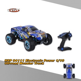 Original HSP 94111 2.4Ghz 2CH Transmitter Electronic Powered 3300KV Brushless Motor 1/10 RTR 4WD Off-road Monster RC Car