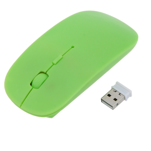 2.4G Wireless Ultra-thin Optical Mouse USB Receiver for Laptop Notebook PC Desktop Computer
2.4G Wireless Ultra-thin Optical Mouse USB Receiver for Laptop Notebook PC Desktop Computer