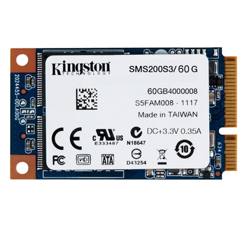 Kingston 60G Digital MS200 SSDNow Internal SSD mSATA(6Gbps) Solid State Drive MLC for Notebooks Laptop Ultrabooks SMS200S3/60G
Kingston 60G Digital MS200 SSDNow Internal SSD mSATA(6Gbps) Solid State Drive MLC for Notebooks Laptop Ultrabooks SMS200S3/60G