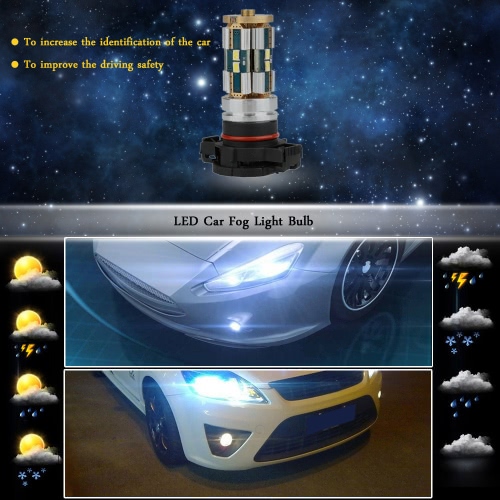 3623-8SMD 800LM LED Car Fog Light Lamp Bulb Replacement for 5202 Socket White от Tomtop.com INT 3623-8SMD 800LM LED Car Fog Light Lamp Bulb Replacement for 5202 Socket White от Tomtop.com INT