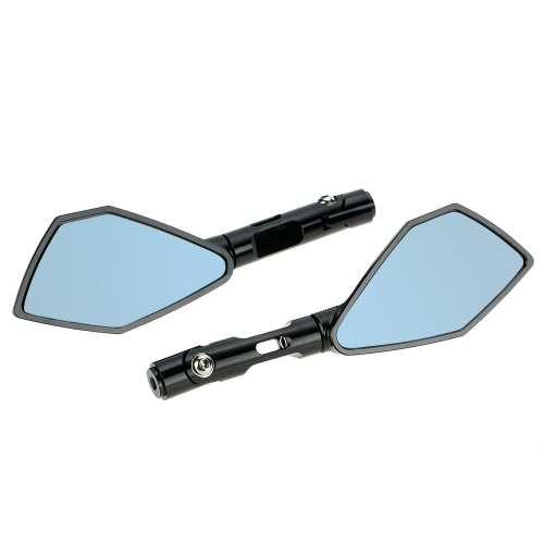Pair of CNC Aluminum Motorcycle Rearview Mirror Universal Elegant Look Side View Mirrors for Scooter Electric Bike от Tomtop.com INT Pair of CNC Aluminum Motorcycle Rearview Mirror Universal Elegant Look Side View Mirrors for Scooter Electric Bike от Tomtop.com INT
