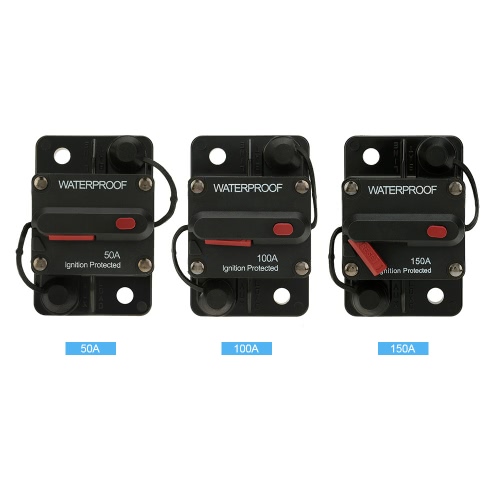 IZTOSS Waterproof 50Amp Circuit Breaker Overload Protection with Manual Reset Switch for Car Bus Truck Caravan Boat от Tomtop.com INT IZTOSS Waterproof 50Amp Circuit Breaker Overload Protection with Manual Reset Switch for Car Bus Truck Caravan Boat от Tomtop.com INT