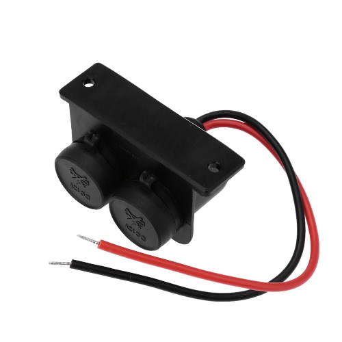 Car Cigarette Lighter Splitter Power Socket Adapter 2 Ports 12V Waterproof от Tomtop.com INT Car Cigarette Lighter Splitter Power Socket Adapter 2 Ports 12V Waterproof от Tomtop.com INT