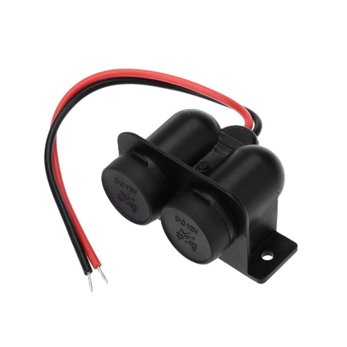Car Cigarette Lighter Splitter Power Socket Adapter 2 Ports 12V Waterproof от Tomtop.com INT Car Cigarette Lighter Splitter Power Socket Adapter 2 Ports 12V Waterproof от Tomtop.com INT