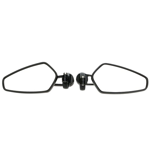 Pair of Motorcycle Universal 7/8" Handle Bar End Rearview Mirror CNC Aluminum 360° Rotation Bracket Side View Mirrors от Tomtop.com INT Pair of Motorcycle Universal 7/8" Handle Bar End Rearview Mirror CNC Aluminum 360° Rotation Bracket Side View Mirrors от Tomtop.com INT