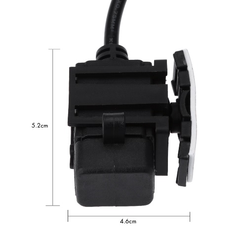 Motorcycle Dual USB Charger Power Adapter Waterproof 1A 1.1A от Tomtop.com INT Motorcycle Dual USB Charger Power Adapter Waterproof 1A 1.1A от Tomtop.com INT