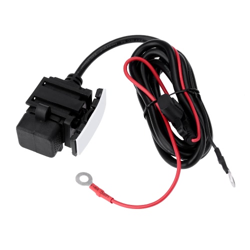 Motorcycle Dual USB Charger Power Adapter Waterproof 1A 1.1A от Tomtop.com INT Motorcycle Dual USB Charger Power Adapter Waterproof 1A 1.1A от Tomtop.com INT