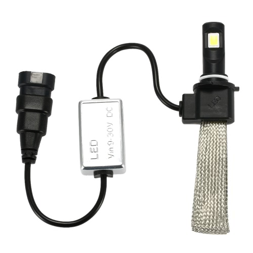 KKMOON 1 Pair of 30W 3200LM 9006 COB Chip LED Headlight Fog Light 12V 24V Car Upgrade Replacement Bulb Beam Kit 6000K White от Tomtop.com INT KKMOON 1 Pair of 30W 3200LM 9006 COB Chip LED Headlight Fog Light 12V 24V Car Upgrade Replacement Bulb Beam Kit 6000K White от Tomtop.com INT