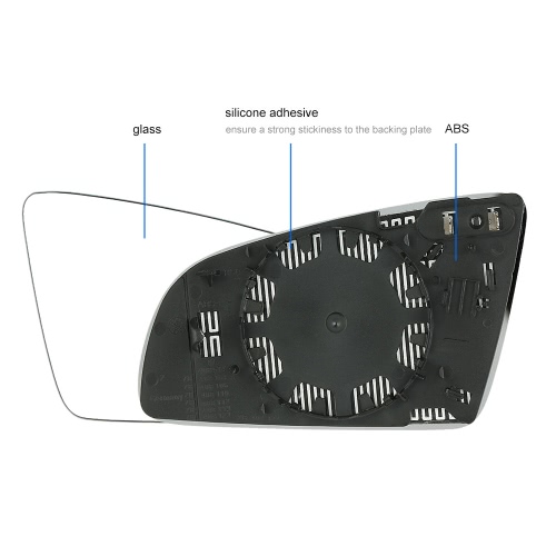 Right Drive Side Heated Electric Wing Door Mirror Glass for Audi A3 A4 A6 2001-2008 от Tomtop.com INT Right Drive Side Heated Electric Wing Door Mirror Glass for Audi A3 A4 A6 2001-2008 от Tomtop.com INT