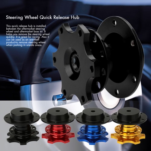 Steering Wheel Quick Release Boss Snap Off Hub Adapter 6 Hole от Tomtop.com INT Steering Wheel Quick Release Boss Snap Off Hub Adapter 6 Hole от Tomtop.com INT