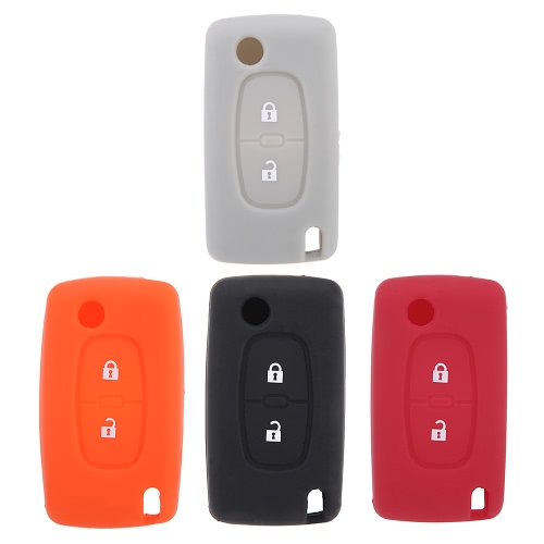 Silicone Cover for Peugeot 307 407 207 107 Remote Key Case Fob 2 Button от Tomtop.com INT Silicone Cover for Peugeot 307 407 207 107 Remote Key Case Fob 2 Button от Tomtop.com INT