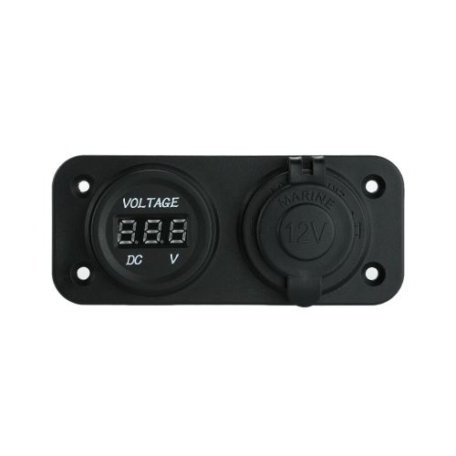 Car Motorcycle LED Digital Display Voltmeter Meter with Cigarette Lighter Power Socket for Car Truck Motorcycle Boat for ATV от Tomtop.com INT Car Motorcycle LED Digital Display Voltmeter Meter with Cigarette Lighter Power Socket for Car Truck Motorcycle Boat for ATV от Tomtop.com INT