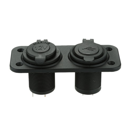 2 USB 5V/1A 5V/2.1A Sockets with Cigarette Lighter Power Socket for Car Truck Motorcycle Boat for ATV от Tomtop.com INT 2 USB 5V/1A 5V/2.1A Sockets with Cigarette Lighter Power Socket for Car Truck Motorcycle Boat for ATV от Tomtop.com INT