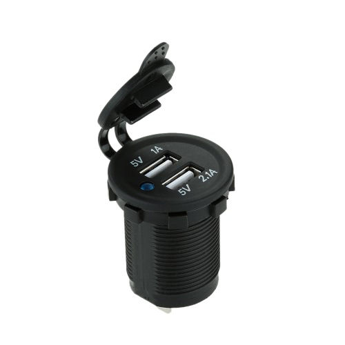 2 USB 5V/1A 5V/2.1A Sockets with Cigarette Lighter Power Socket for Car Truck Motorcycle Boat for ATV от Tomtop.com INT 2 USB 5V/1A 5V/2.1A Sockets with Cigarette Lighter Power Socket for Car Truck Motorcycle Boat for ATV от Tomtop.com INT