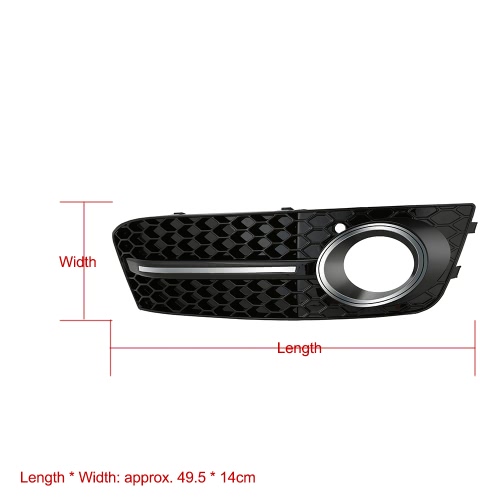 One Pair Black Front Grille Car Grilles for Audi A4/B8 08-11 от Tomtop.com INT One Pair Black Front Grille Car Grilles for Audi A4/B8 08-11 от Tomtop.com INT
