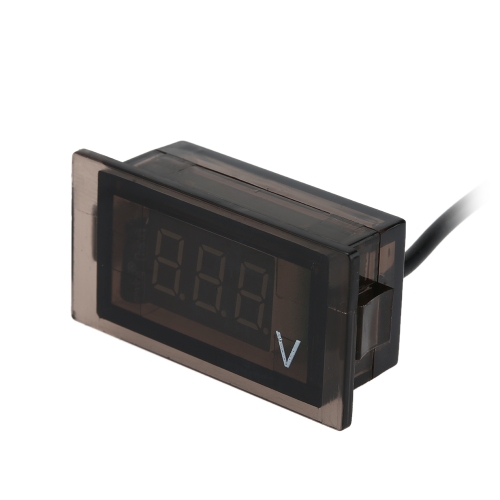Waterproof Motorcycle LED Digital Display Voltage Voltmeter Panel 12V 24V DIY Accessory for Car Truck Boat от Tomtop.com INT Waterproof Motorcycle LED Digital Display Voltage Voltmeter Panel 12V 24V DIY Accessory for Car Truck Boat от Tomtop.com INT
