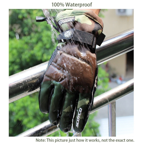 Scoyco Camouflage Color Waterproof Windproof Keep Warm Gloves Breathable Full Finger Motorcycle Cycling Racing Riding Skiing Protective Glove от Tomtop.com INT Scoyco Camouflage Color Waterproof Windproof Keep Warm Gloves Breathable Full Finger Motorcycle Cycling Racing Riding Skiing Protective Glove от Tomtop.com INT
