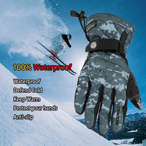 Scoyco Camouflage Color Waterproof Windproof Keep Warm Gloves Breathable Full Finger Motorcycle Cycling Racing Riding Skiing Protective Glove от Tomtop.com INT Scoyco Camouflage Color Waterproof Windproof Keep Warm Gloves Breathable Full Finger Motorcycle Cycling Racing Riding Skiing Protective Glove от Tomtop.com INT