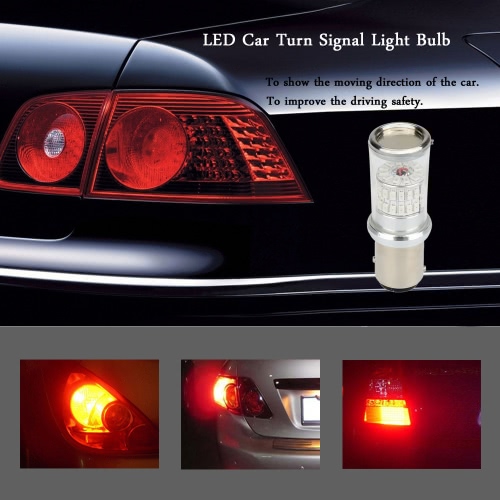 2 X 1157 3014-48SMD Car LED Bulb Rear Brake Backup Turn Signal Light Lamp Replacement Red Amber 570LM от Tomtop.com INT 2 X 1157 3014-48SMD Car LED Bulb Rear Brake Backup Turn Signal Light Lamp Replacement Red Amber 570LM от Tomtop.com INT