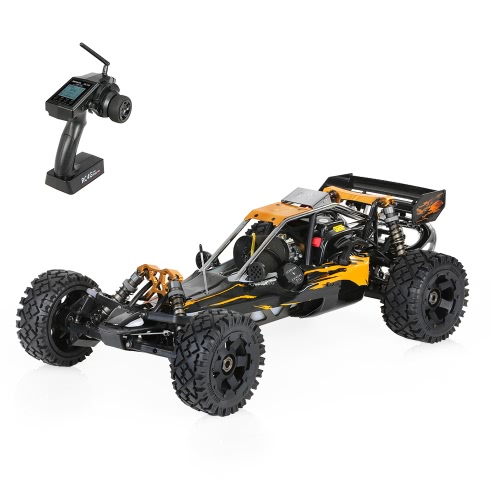 Original Rovan Baja320-02 32cc 2-Stroke Single-cylinder 1/5 2.4GHz 4CH Gasoline Powered Desert Buggy RTR RC Car with LCD Screen Transmitter
