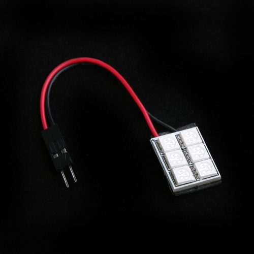 5050 SMD 6 LED Red Dome Bulb Light for Car Interior with 3 Adapters от Tomtop.com INT 5050 SMD 6 LED Red Dome Bulb Light for Car Interior with 3 Adapters от Tomtop.com INT