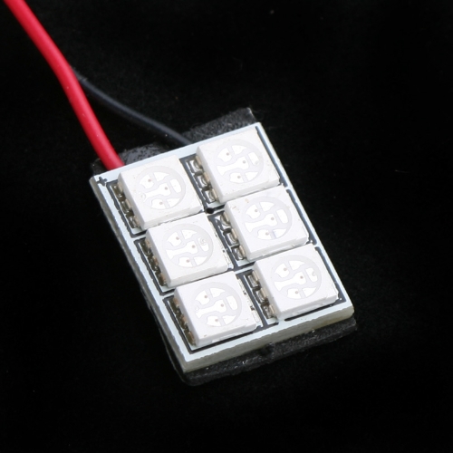 5050 SMD 6 LED Red Dome Bulb Light for Car Interior with 3 Adapters от Tomtop.com INT 5050 SMD 6 LED Red Dome Bulb Light for Car Interior with 3 Adapters от Tomtop.com INT