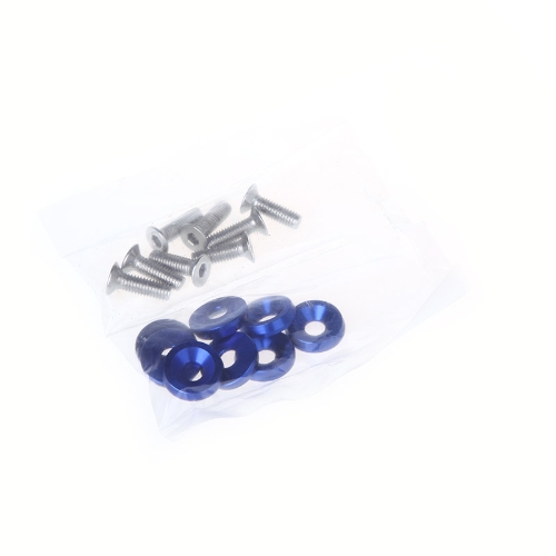 8pcs Bumper Washer & Bolts Kit Set Aluminum Alloy Blue от Tomtop.com INT 8pcs Bumper Washer & Bolts Kit Set Aluminum Alloy Blue от Tomtop.com INT