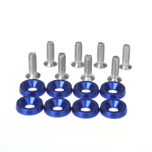 8pcs Bumper Washer & Bolts Kit Set Aluminum Alloy Blue от Tomtop.com INT 8pcs Bumper Washer & Bolts Kit Set Aluminum Alloy Blue от Tomtop.com INT