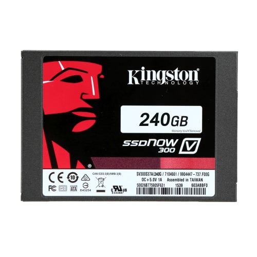 

Genuine Original Kingston SV300S37A 240GB 2.5" SATA 3 Portable High Speed SSD Solid State Drive Flash Memory