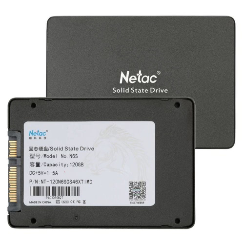 

Netac N6S 60GB 2.5" SATA III 3.0 6Gbp/s High Speed SSD Internal Solid State Drive MLC Flash 128MB Cache