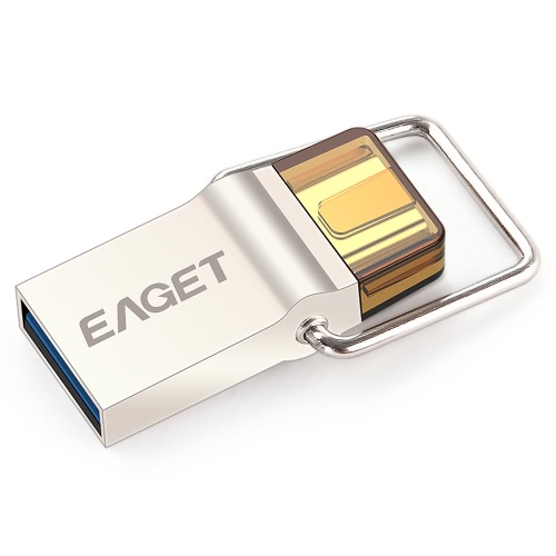 

Eaget CU10 USB3.0 to Type-C OTG 32G Flash Pen Drive for Mac PC Devices