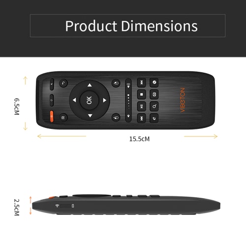 

Mini 2.4G Wireless Keyboard Gyroscope Fly Air Mouse Remote Control Handheld for Andriod TV Box Smart TV HTPC IPTV PC Pad