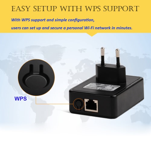 

300Mbps Portable Wireless Network Wireless-N WiFi Signal Range Extender Repeater Repetidor Wi-Fi AP Router Support IEEE802.11n/g/b AC 100-240V