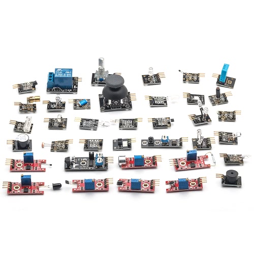 

37-in-1 Sensor Module Kit for Arduino (Works with Official Arduino Boards)