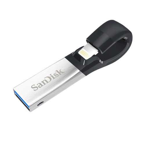 

SanDisk USB3.0 32GB iXpand USB Flash Drive with Lightning Connector MFi Certified External Storage Memory Flash Pen Thumb Drive for iPhone iPad iPod Mac PC Computers