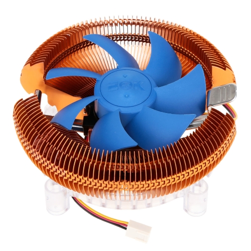 

BDK CPU Cooler 9025 Fan Copper Plating for Intel LGA 775/115X AMD AM2/754/939/940