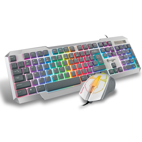 

B-STORM T2000 USB Wired Keyboard and Optical Mouse Combo Set with Backlit DPI Adjustable for PC