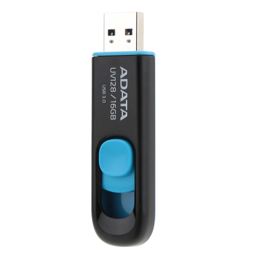 

ADATA UV128 16G USB 3.0 40MB/s High Speed Flash Pen Drive U Disk External Storage with Pushing Stretching Structure