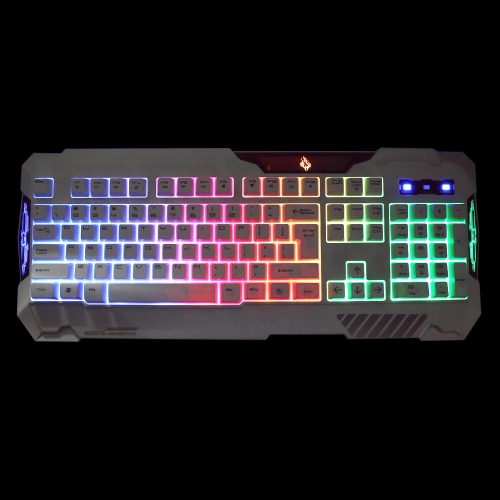 

USB Wired 26 Keys Anti-ghosting with LED Backlit Gaming Keyboard for PC