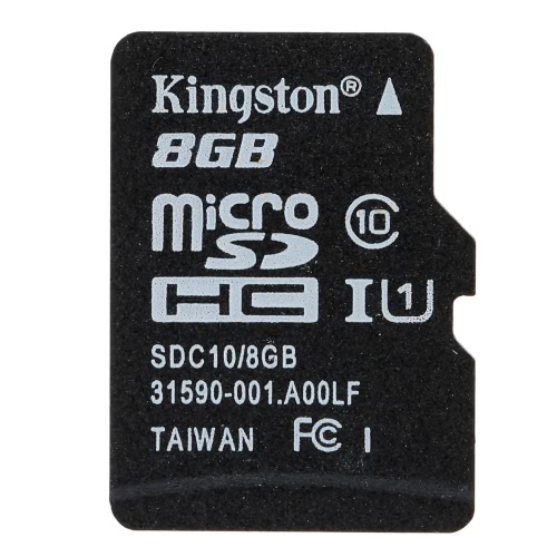 Kingston Class 10 8GB 16GB 32GB 64GB MicroSD TF Flash Memory Card 48MB/s with Card Adapter