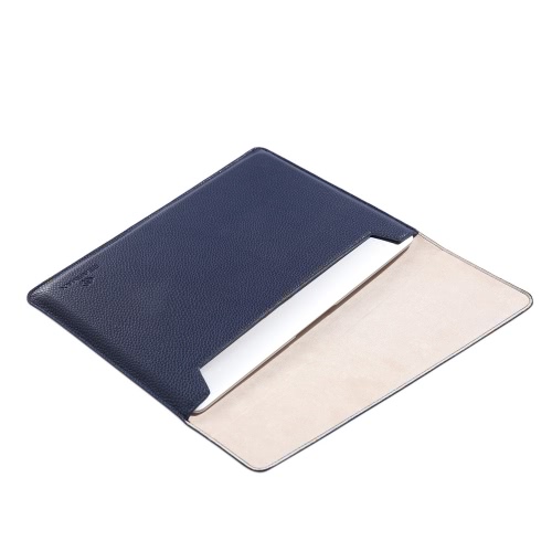 

GEARMAX PU Leather Laptop Sleeve Case Pouch Computer Bag for New Macbook 12" Ultrabook Notebook