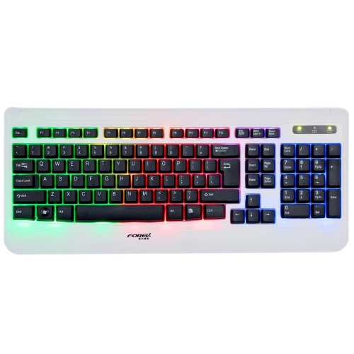 

FOREV USB Wired Business Office Keypad Keyboard for PC with Backlit