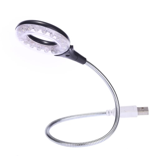 

Portable Super Bright USB LED Light Lamp with ON/OFF Switch 18 LEDs Flexible Neck for Notebook Laptop Reading Working Studying