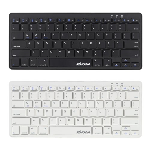 

Kkmoon Portable Ultra Slim Thin Bluetooth 3.0 Wireless Keyboard for iPhone 6s/iPad Pro/MacBook Mobile Phone Tablet PC