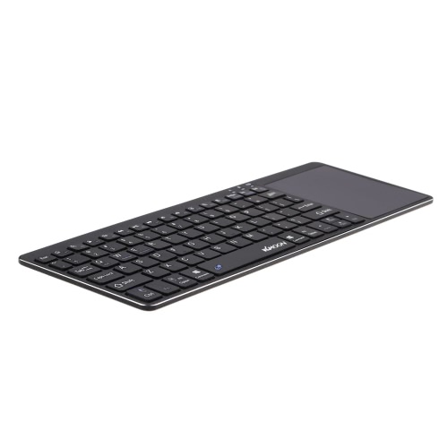 

Kkmoon Portable Ultra Slim Thin Bluetooth 3.0 Wireless Keyboard with Touchpad for iPhone 6s/iPad Pro/MacBook Mobile Phone Tablet PC